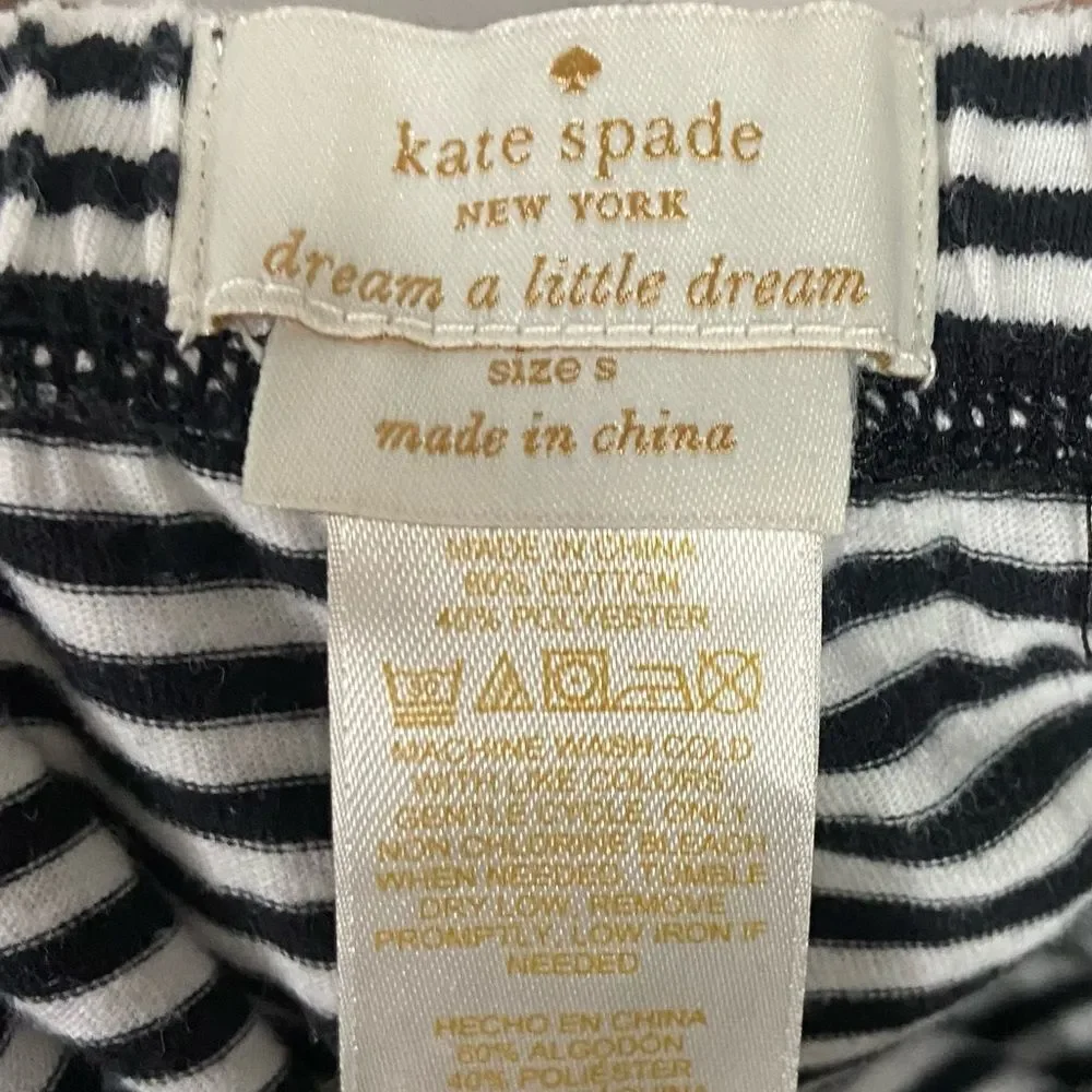 Kate Spade Striped Sleep Pajama Shorts